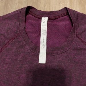 Purple lululemon shirt